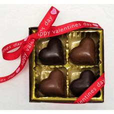 Heart Shaped Truffles (Gift of 4)